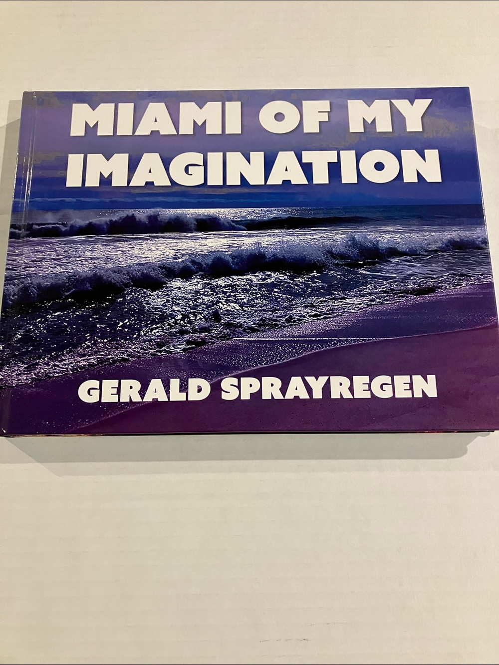 'Miami of My Imagination' Purple Art Book